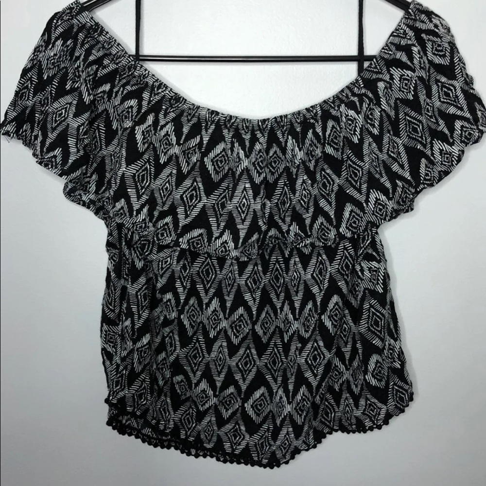 Off the shoulder top!